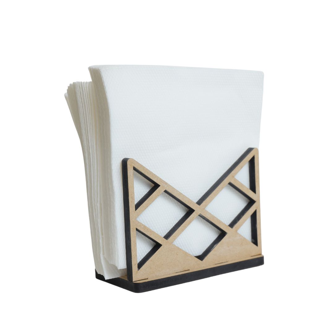 Ecoist Wooden Napkin Holder | Tissue Holder | Available in Unique Designs