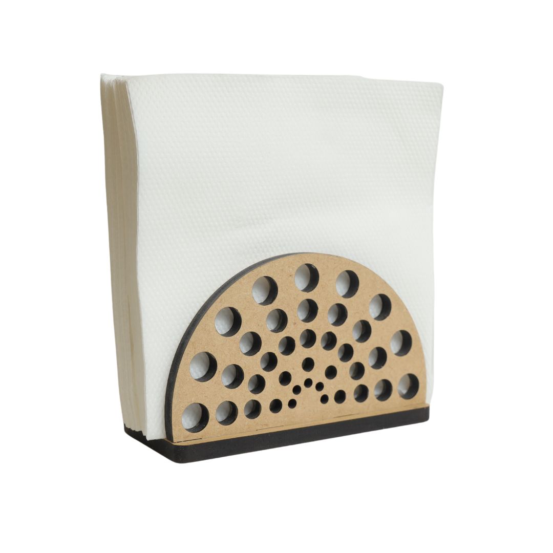 Ecoist Wooden Napkin Holder | Tissue Holder | Available in Unique Designs