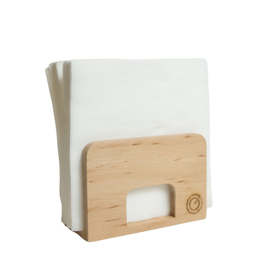 Ecoist Wooden Napkin Holder | Tissue Holder | Available in Unique Designs