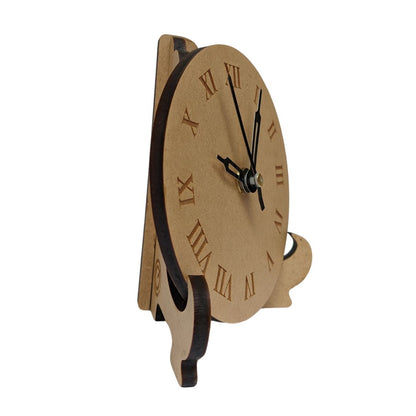 MDF Arc Mini Desk Clock