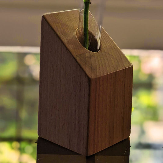 Table Top Wood Planter | Testube Planter